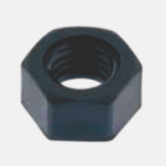 Black Hexagonal Nuts