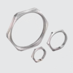 Brass Nickel-Plated Lock Nuts